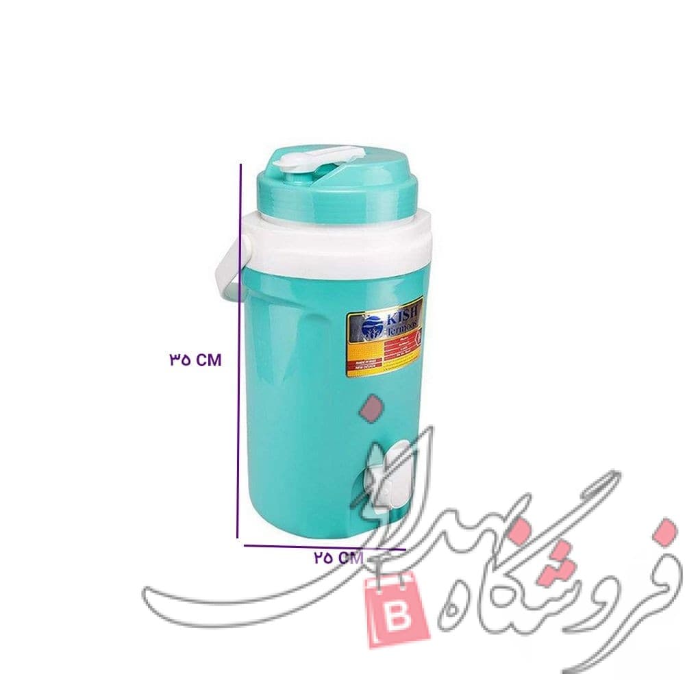 کلمن پلاستیکی 4لیتری کیش 2شیر — تصویر ۲