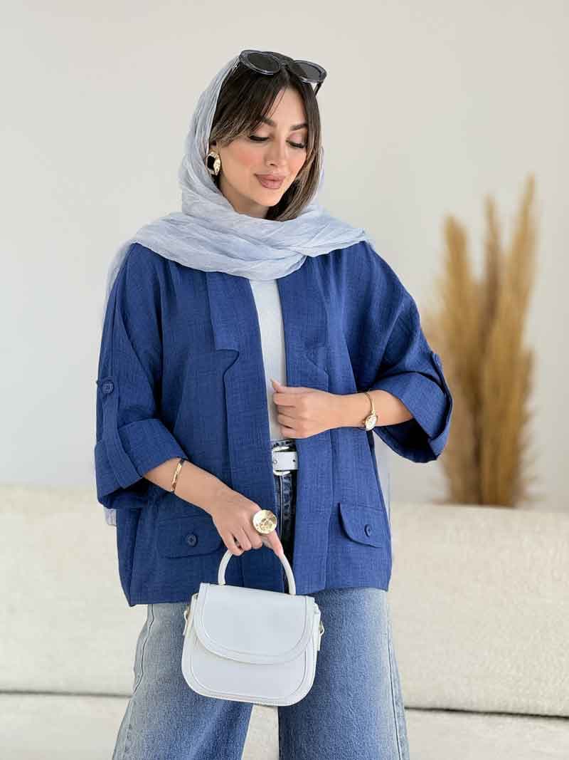 مانتو آستین پاگن کامیلا کد 7972 — تصویر ۸