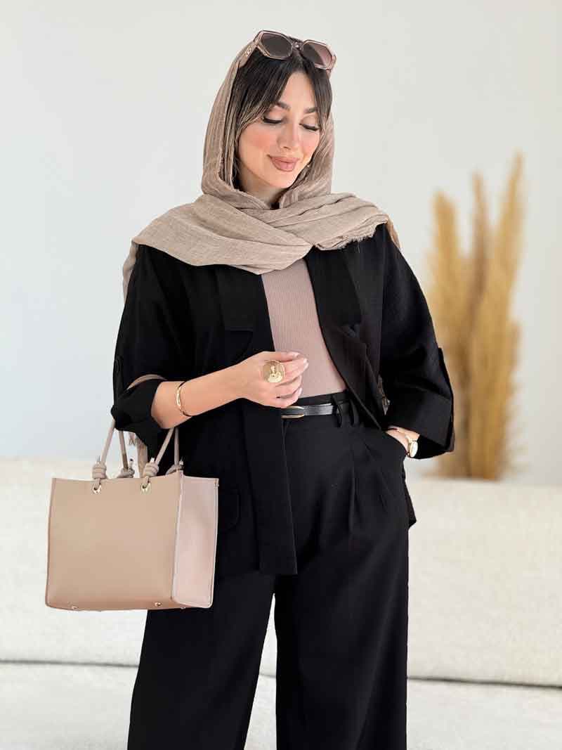 مانتو آستین پاگن کامیلا کد 7972 — تصویر ۵