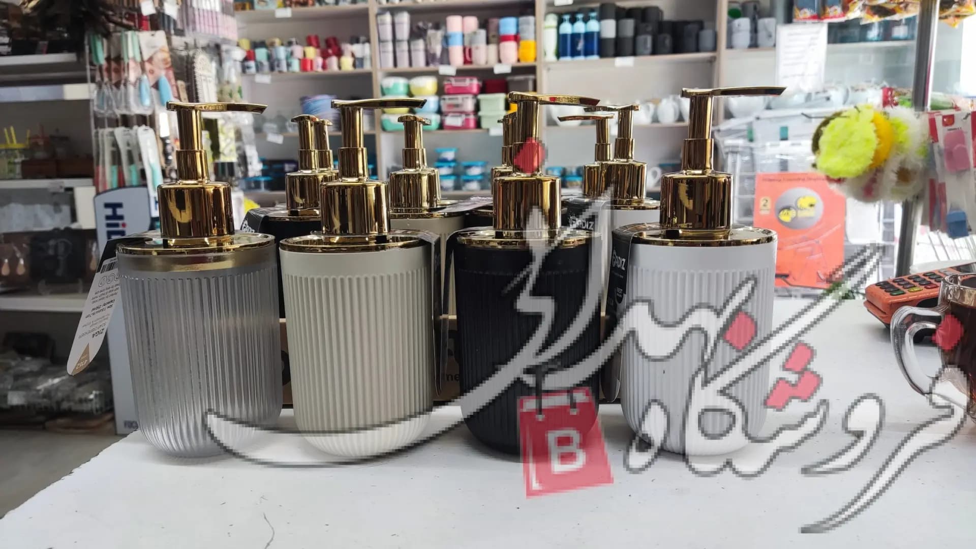 جا مایع پادیز زیگا طلایی 4162 — تصویر ۶