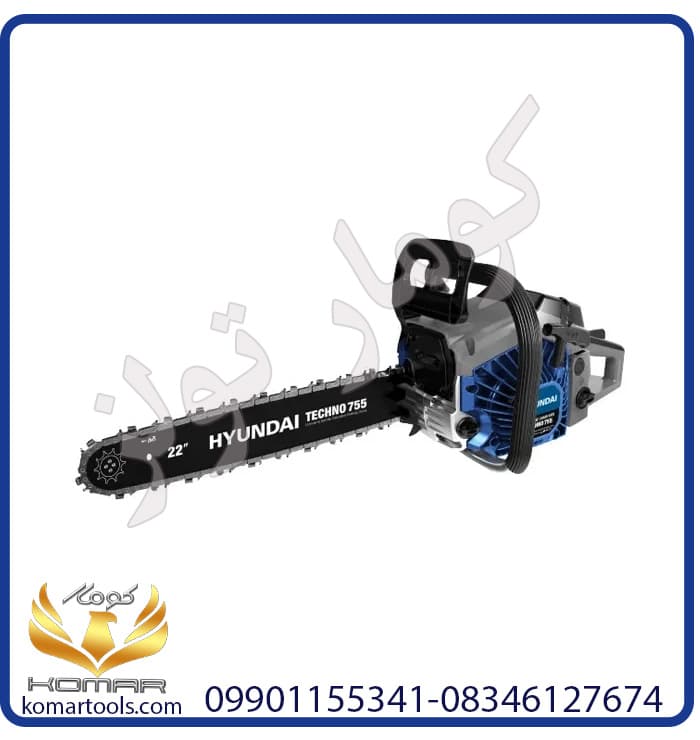 اره زنجیری بنزینی TECHNO 755 هیوندای