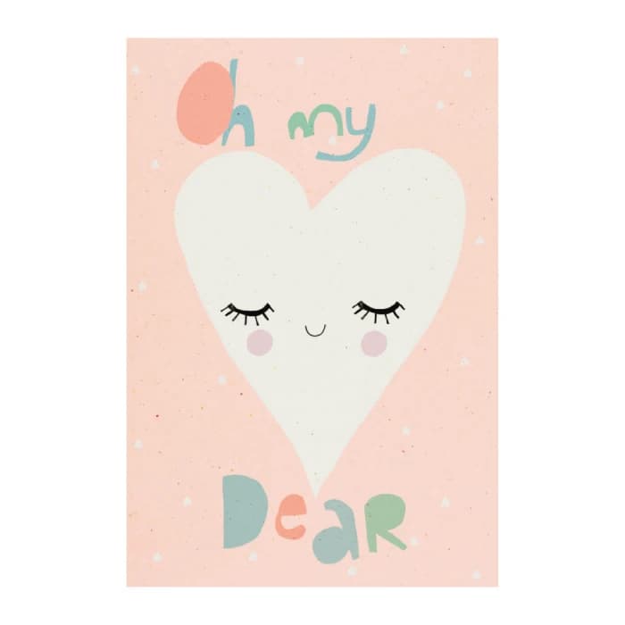 پوستر و تابلو اتاق کودک طرح Oh my dear — تصویر ۲