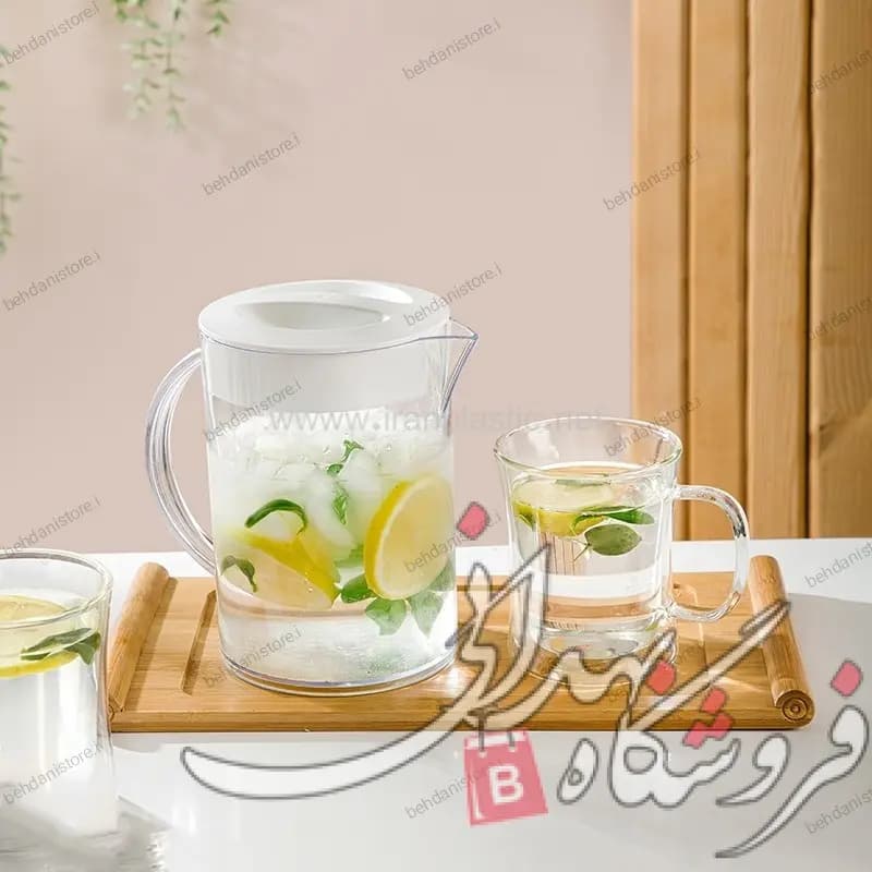 پارچ پلاستیکی کوتاه شایلی اکسون 1250 — تصویر ۲