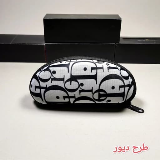 جلد (کیف) زیپی عینک طرح دار(وارداتی) — تصویر ۸