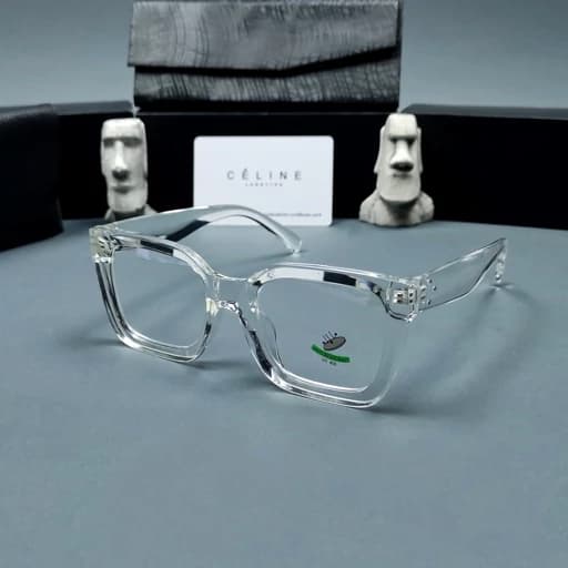عینک بلوکات سلین شفاف Celine درجه ۱ — تصویر ۵