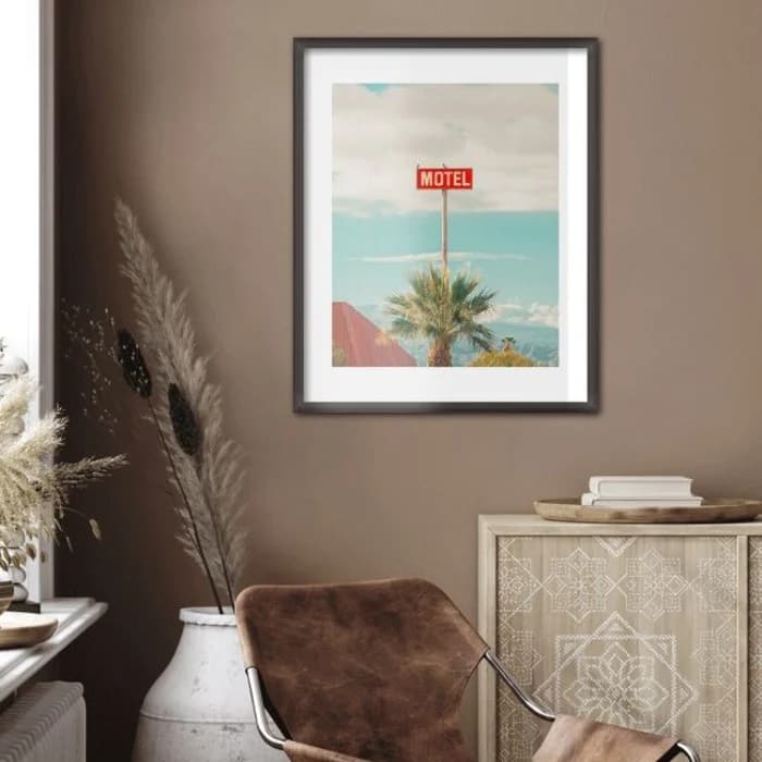پوستر و تابلو وینتیج طرح This Motel is for the Birds — تصویر ۲