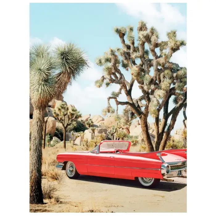 پوستر و تابلو وینتیج طرح Vintage Road Trip