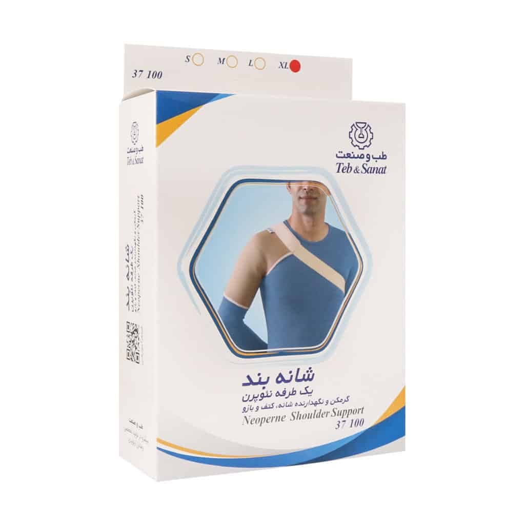 شانه بند یکطرفه نئوپرن طب و صنعت کد 37100 — تصویر ۳