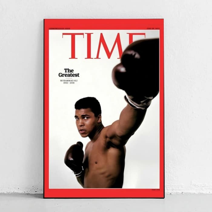 پوستر و تابلو مینیمال طرح Muhammad ali clay