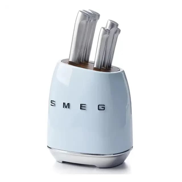 سرویس چاقو 7 پارچه اسمگ آبی مدل KBSF01CR