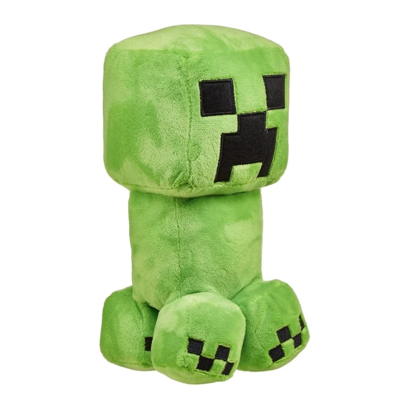عروسک پولیشی ماینکرافت – کریپر ۲۵ سانتی‌متر (Creeper Plush Doll) — تصویر ۲