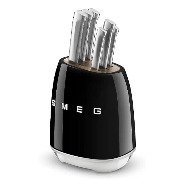 سرویس چاقو 7 پارچه مشکی اسمگ مدل KBSF01CR