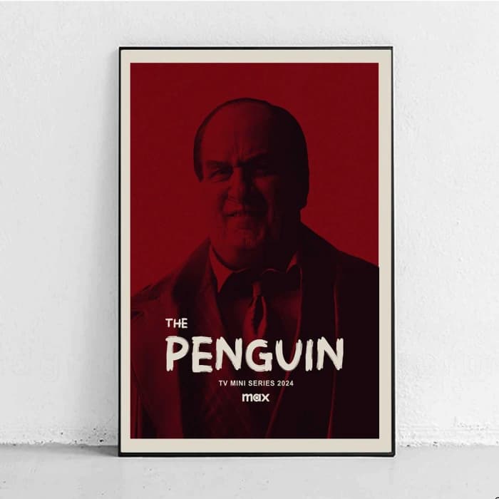 پوستر و تابلو مینیمال طرح The Penguin