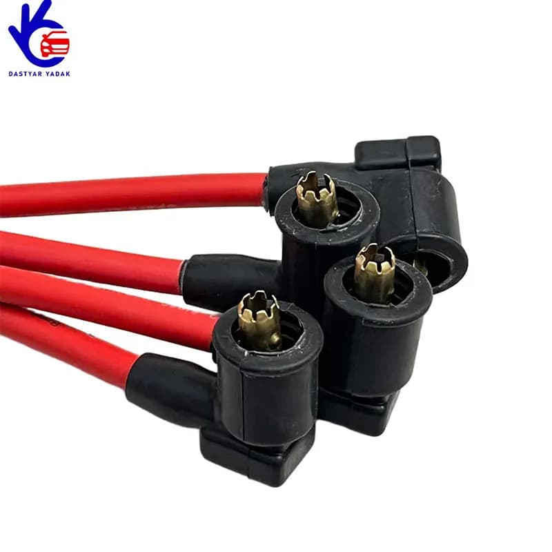 وایر شمع تقویتی پراید یورو4 (2 سر برنج -بوبین دار) SPARK LINE — تصویر ۲