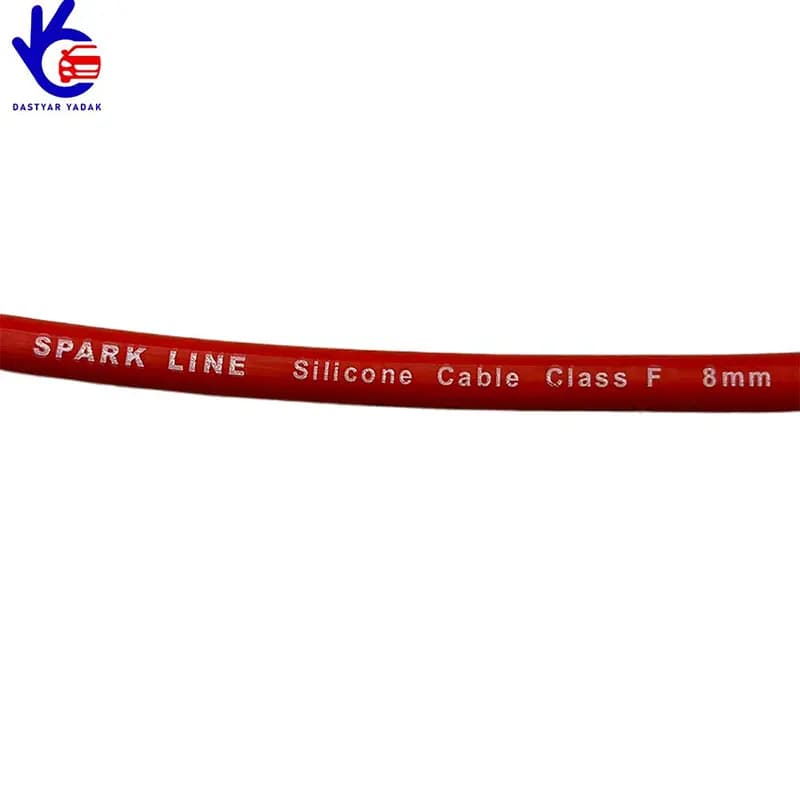 وایر شمع تقویتی پژو (2 سربرنجی-بوبین دار) SPARK LINE — تصویر ۳