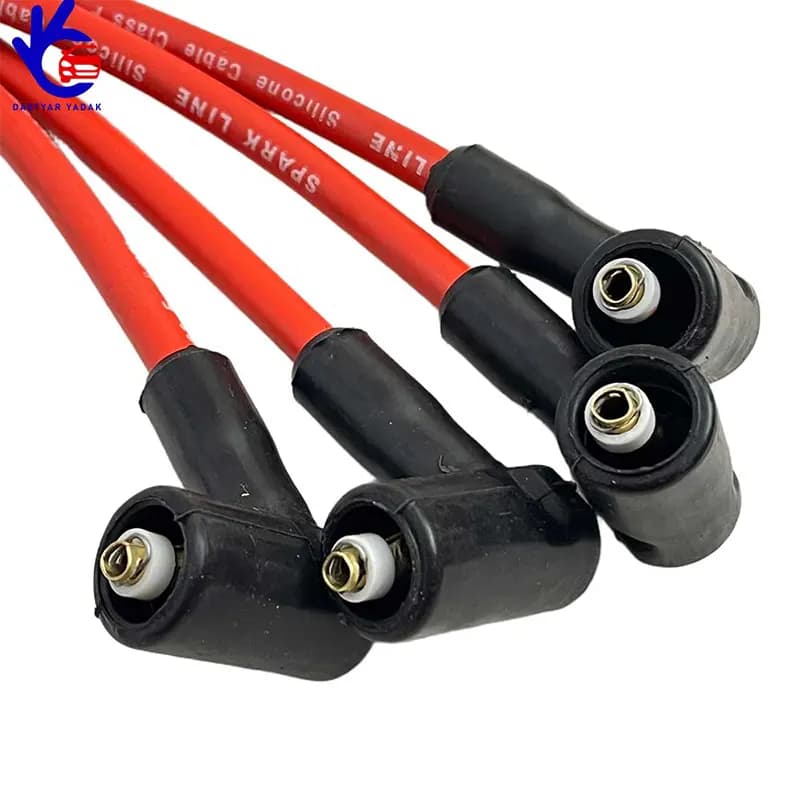 وایر شمع تقویتی پژو (2 سربرنجی-بوبین دار) SPARK LINE — تصویر ۲