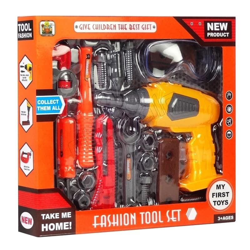 ست اسباب بازی ابزار مدل فشن تول ست (FASHION TOOL SET)