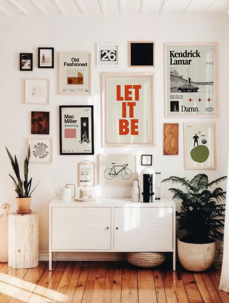 پوستر و تابلو تایپوگرافی طرح Let it be — تصویر ۲