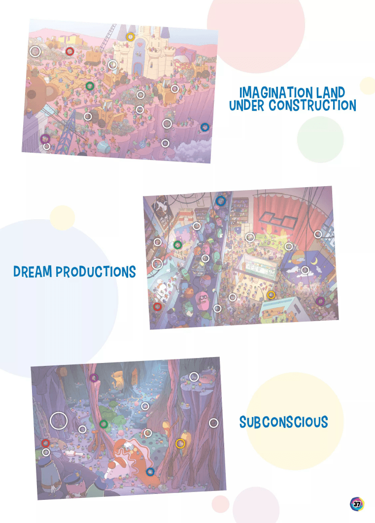 کتاب سرگرمی Disney Search and Find – Inside Out 2 — تصویر ۳