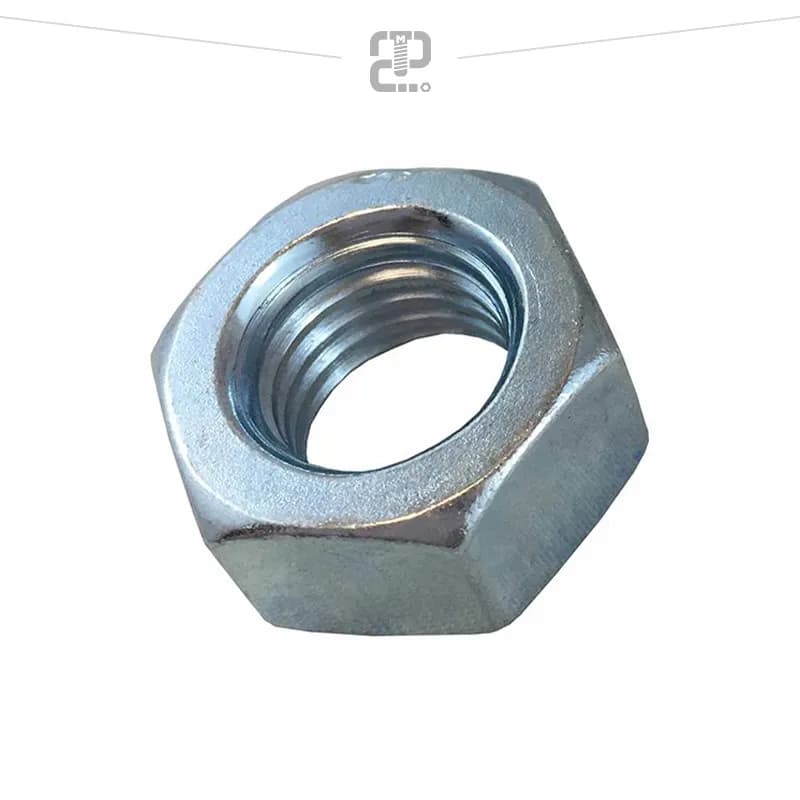 مهره آهنی گالوانیزه 5.6 سایز 25