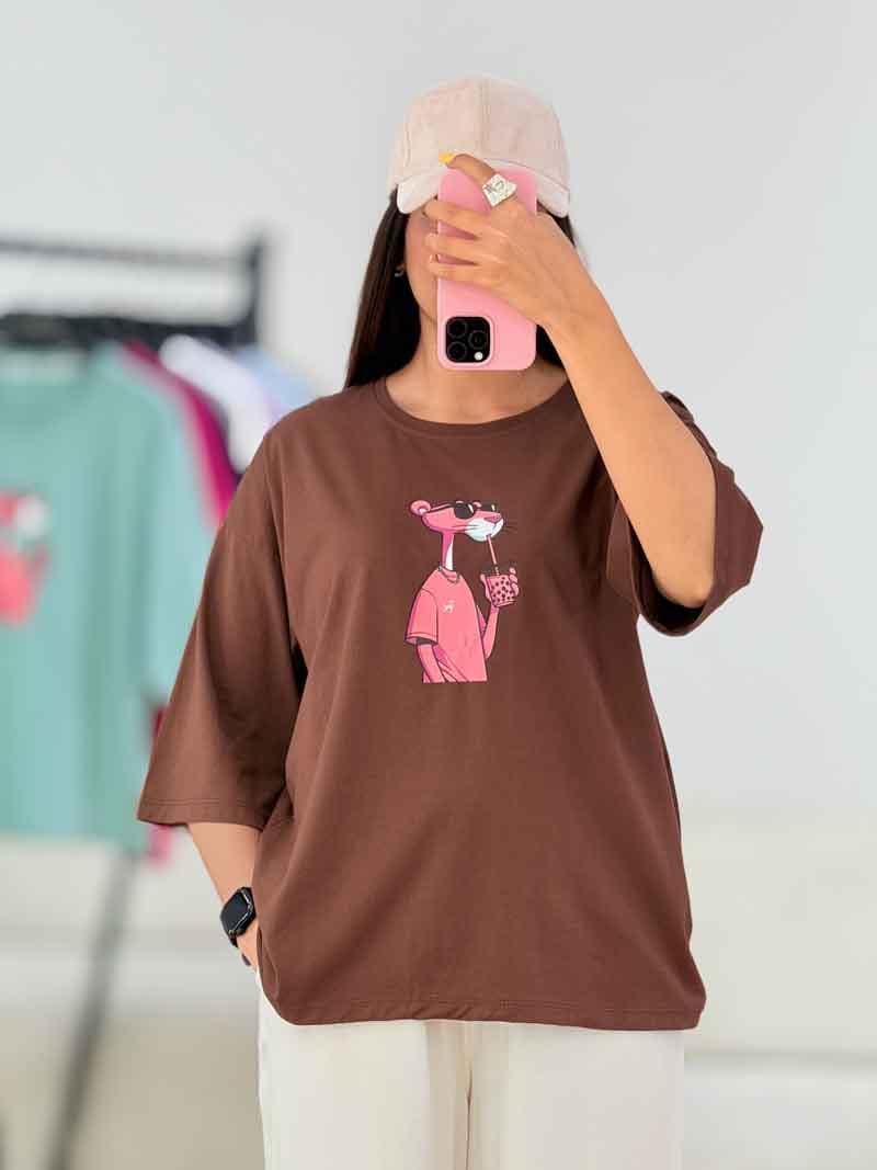 تیشرت pink panther کد 8284 — تصویر ۳