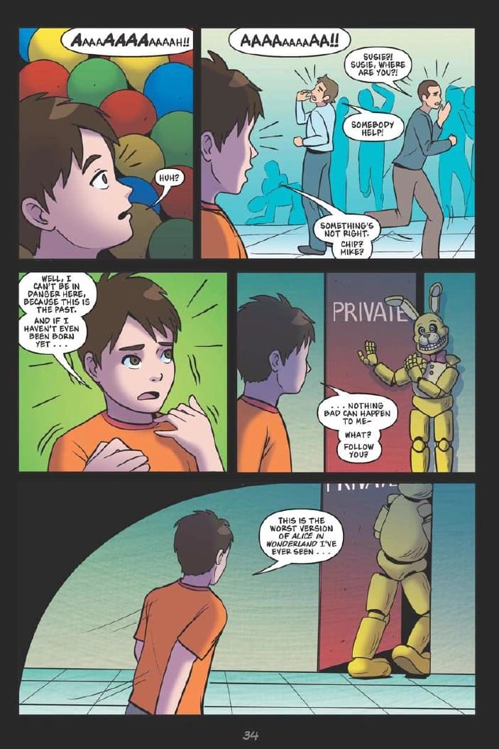 کتاب Five Nights at Freddy’s: Fazbear Frights Graphic Novel Collection Vol. 1 — تصویر ۳