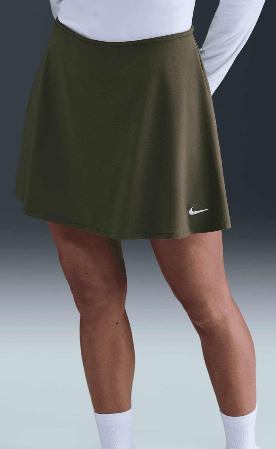 دامن تنیس زنانه نایک Nike Victory Dri-FIT – مشکی — تصویر ۵