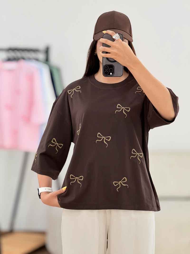 تیشرت طرح پاپیون کد 8268 — تصویر ۶