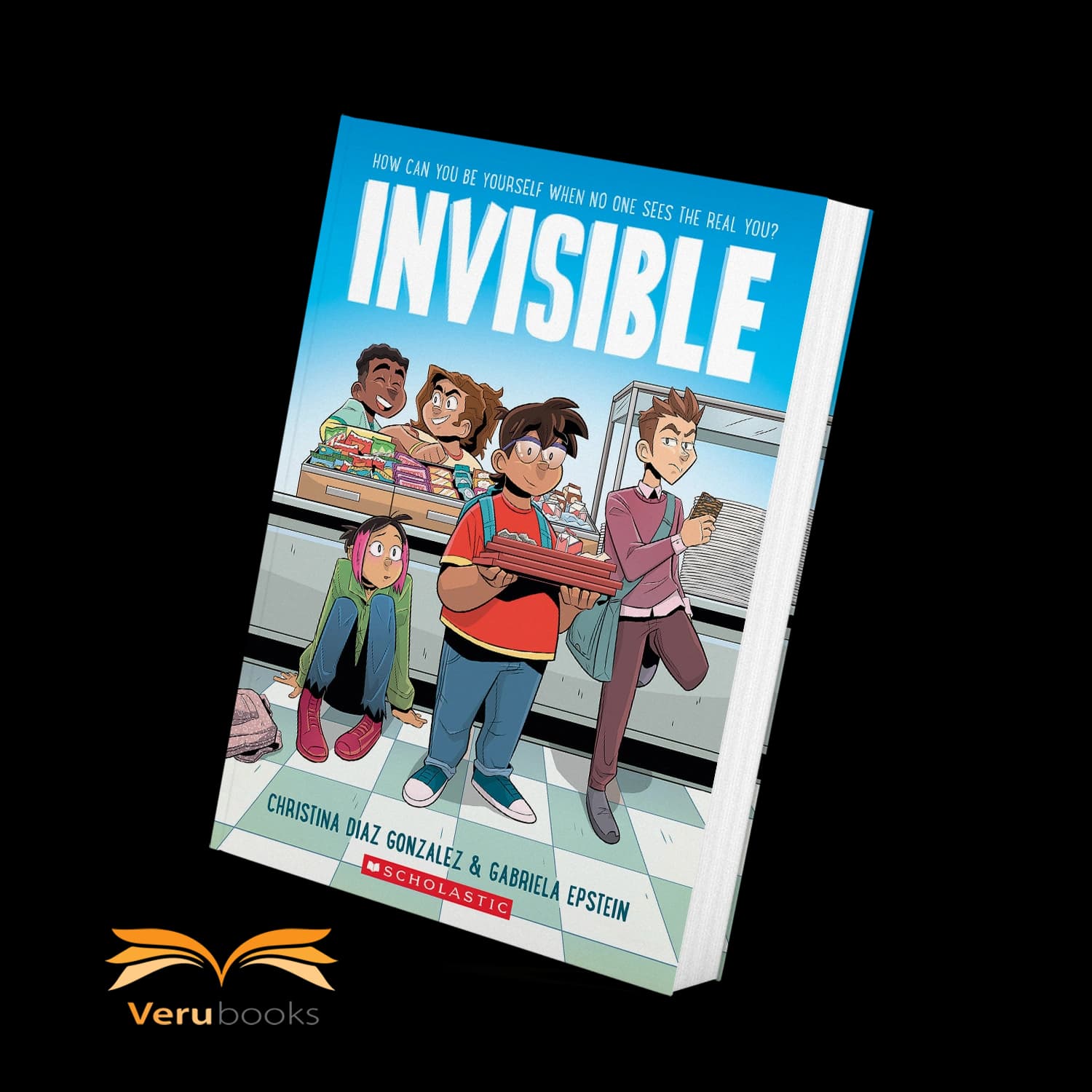 رمان گرافیکی انگلیسی Invisible