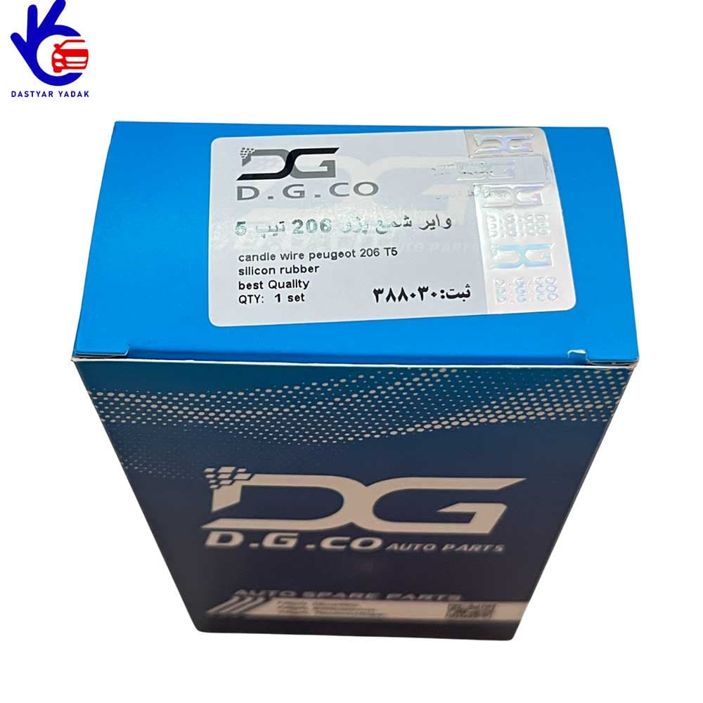 وایر شمع 206 تیپ 5 تمام سیلیکون D.G.CO — تصویر ۴
