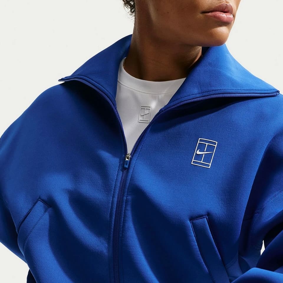 سویشرت تنیس زنانه نایک Advantage Dri-FIT – آبی — تصویر ۶