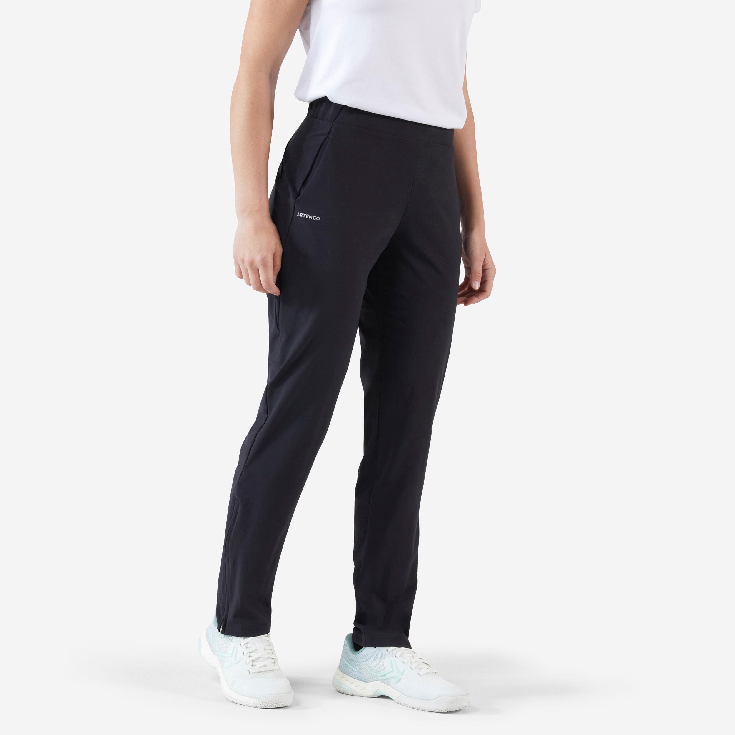 شلوار تنیس زنانه Decathlon Light 500 – مشکی — تصویر ۶