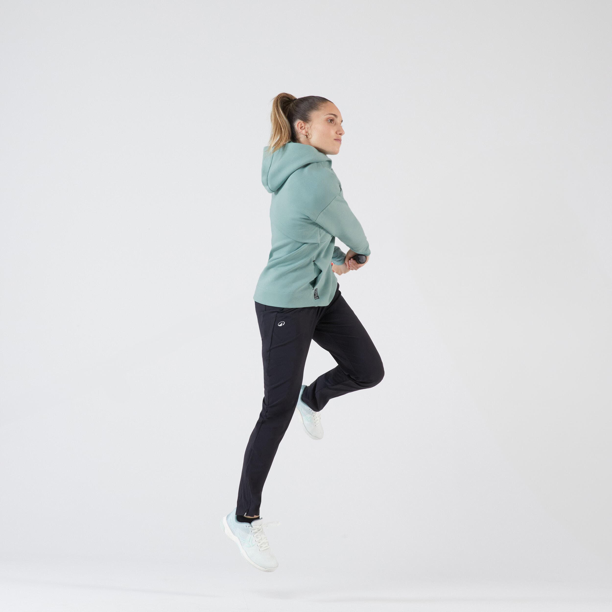 شلوار تنیس زنانه Decathlon Light 500 – مشکی — تصویر ۴