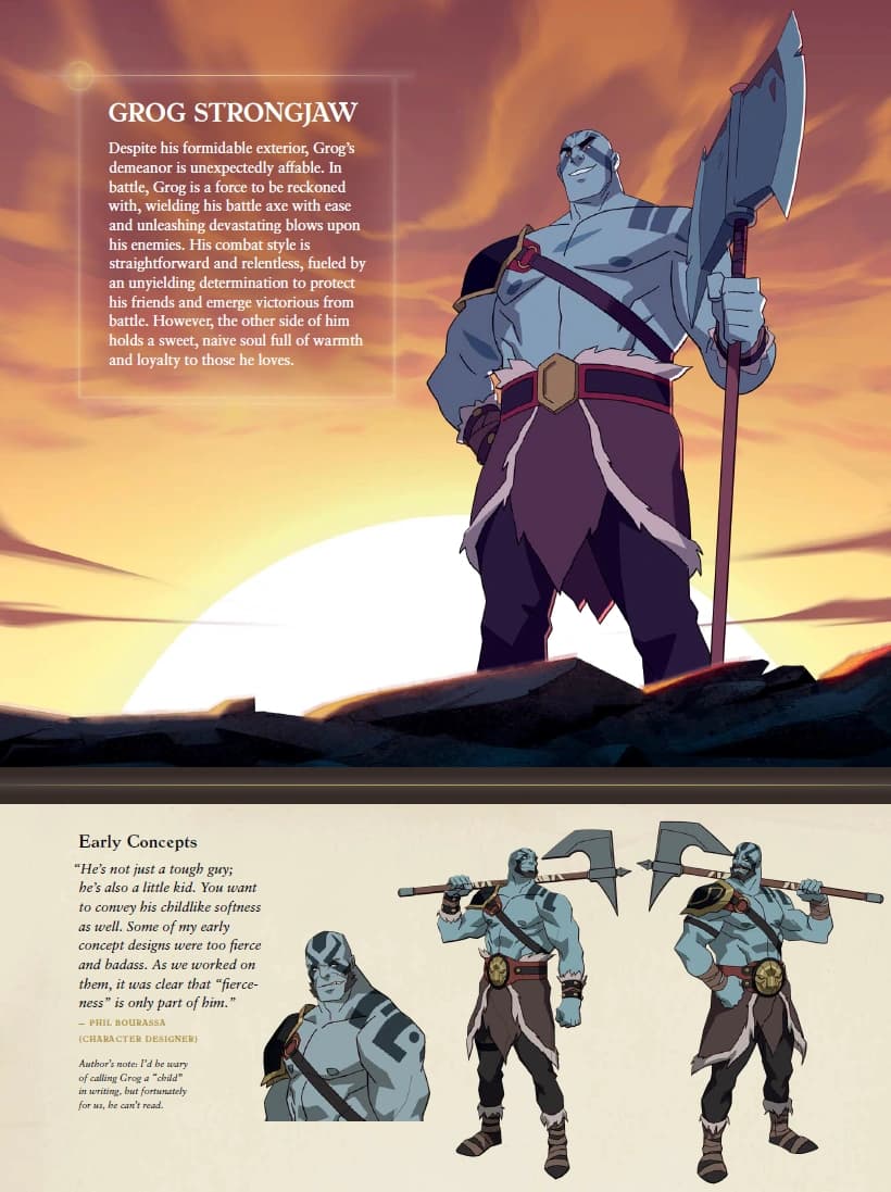 آرت بوک The Art Of The Legend Of Vox Machina — تصویر ۲
