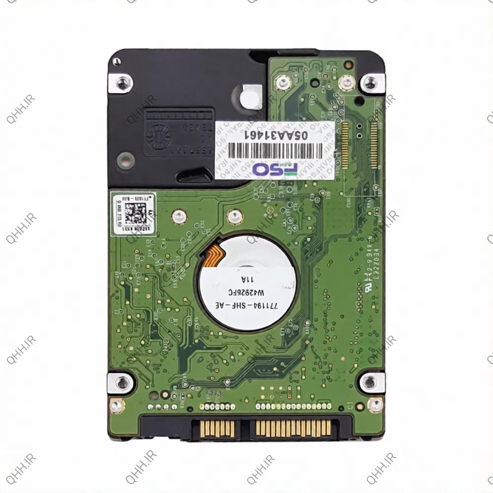 هارد HDD لپ تاپ 500 گیگابایت وسترن Sata 5400RPM Blue -ریفر — تصویر ۳