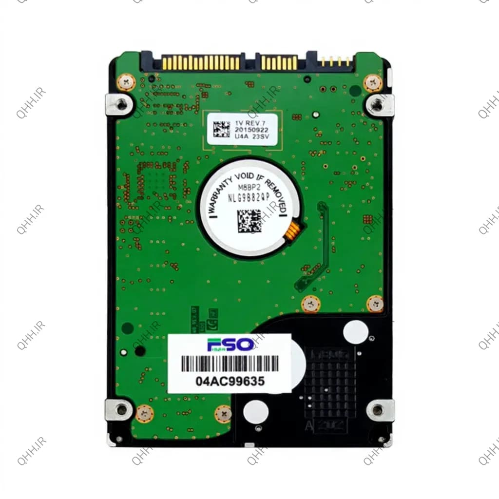 هارد HDD لپ تاپ 500 گیگابایت وسترن Sata 5400RPM Blue -ریفر — تصویر ۷