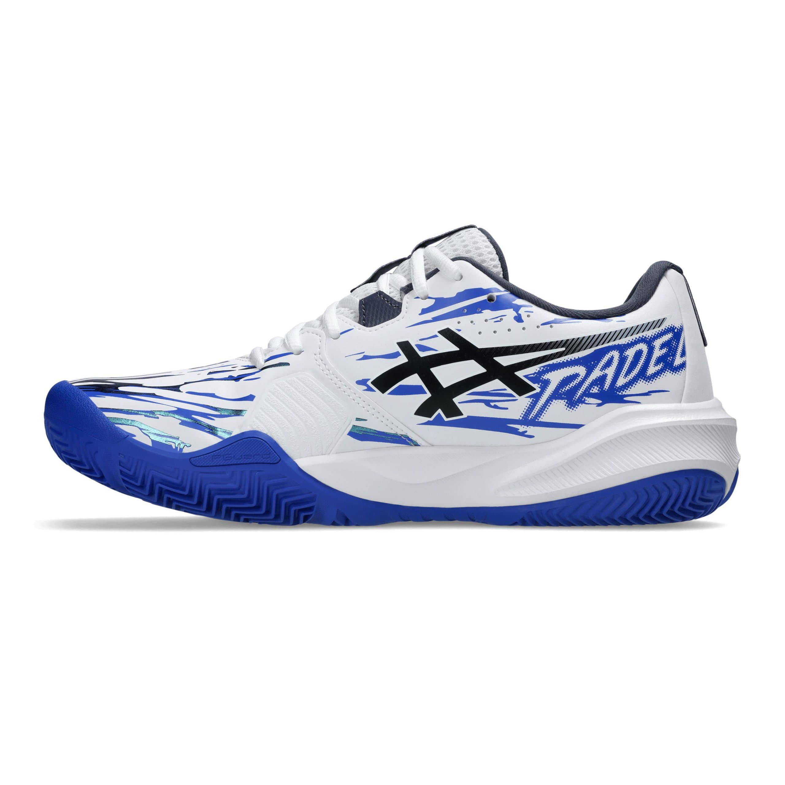 کفش پدل مردانه اسیکس – Asics GEL-CHALLENGER 15 PADEL L.E – سفید/آبی — تصویر ۱۰