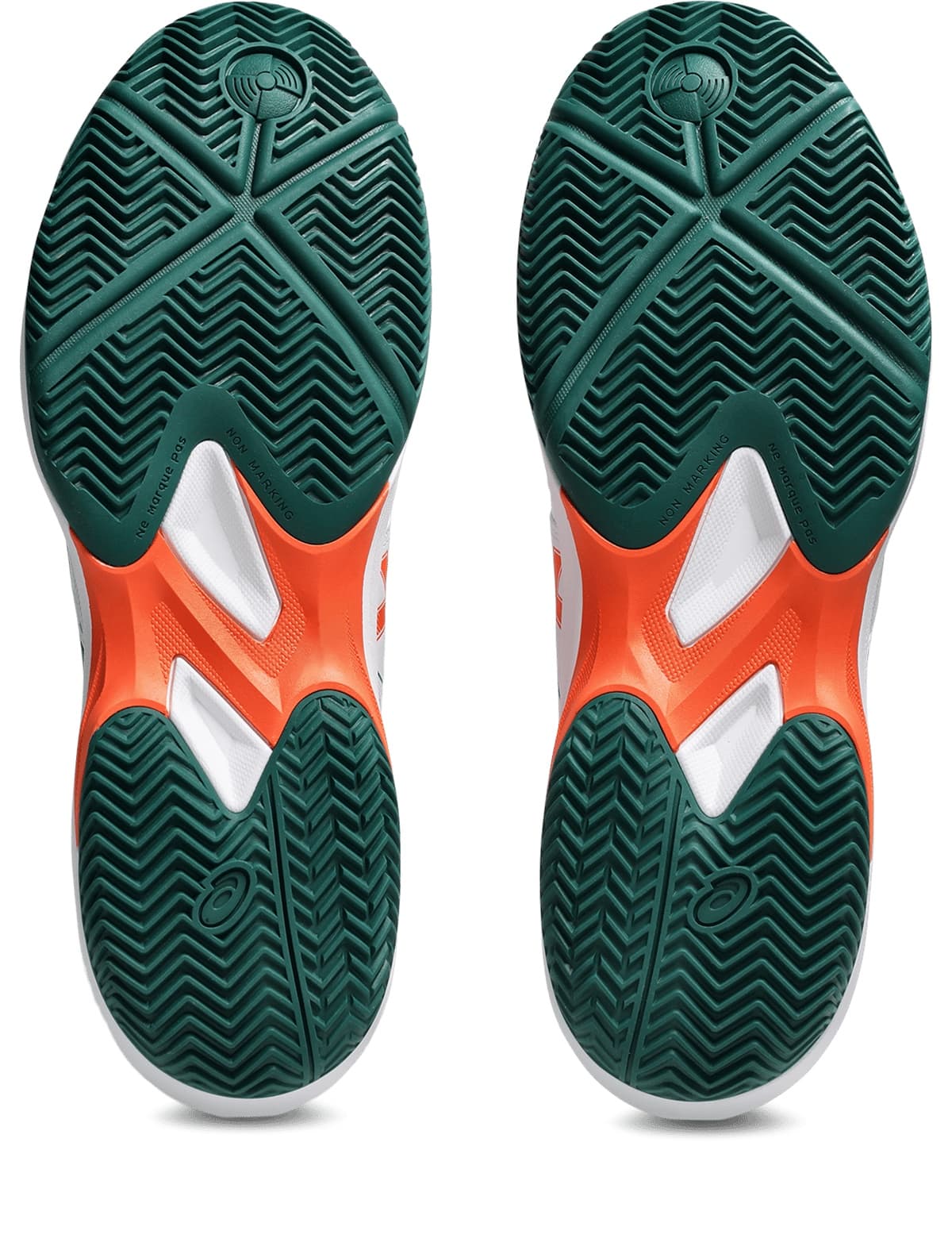 کفش پدل مردانه اسیکس – Asics GEL-CHALLENGER 15 – سفید/سبز — تصویر ۴