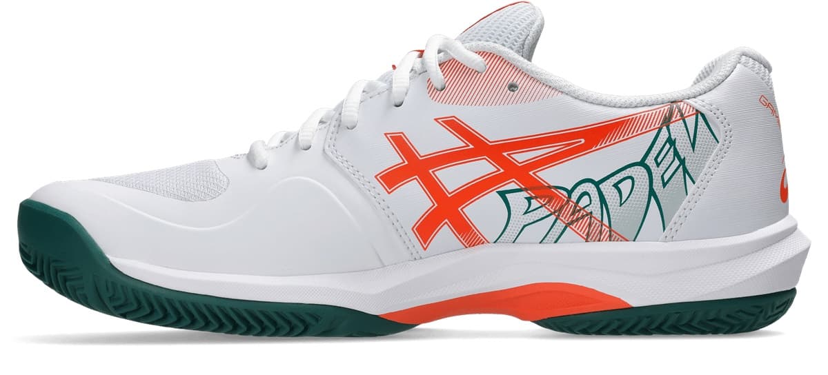 کفش پدل مردانه اسیکس – Asics GEL-CHALLENGER 15 – سفید/سبز — تصویر ۷