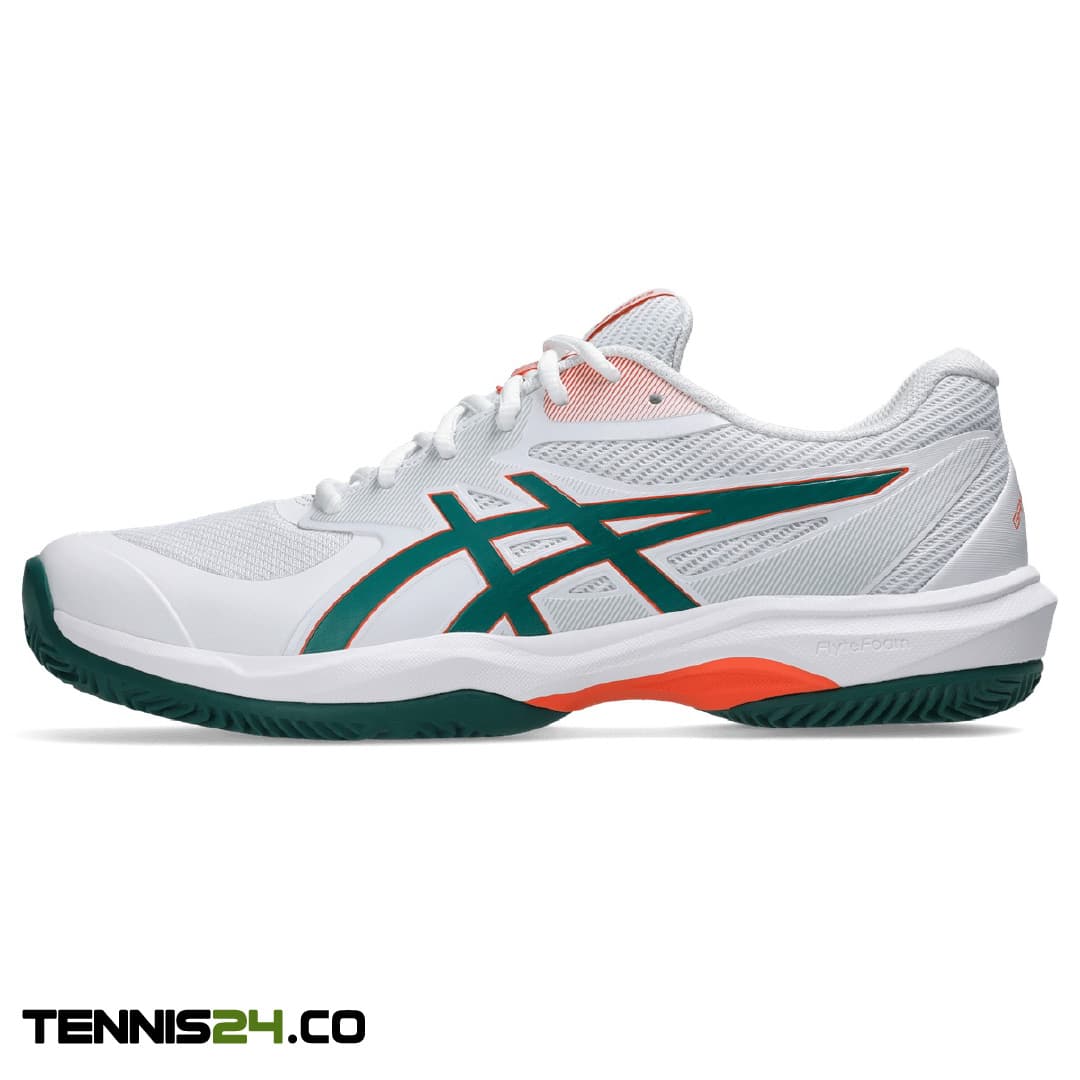 کفش پدل مردانه اسیکس – Asics GEL-CHALLENGER 15 – سفید/سبز — تصویر ۲