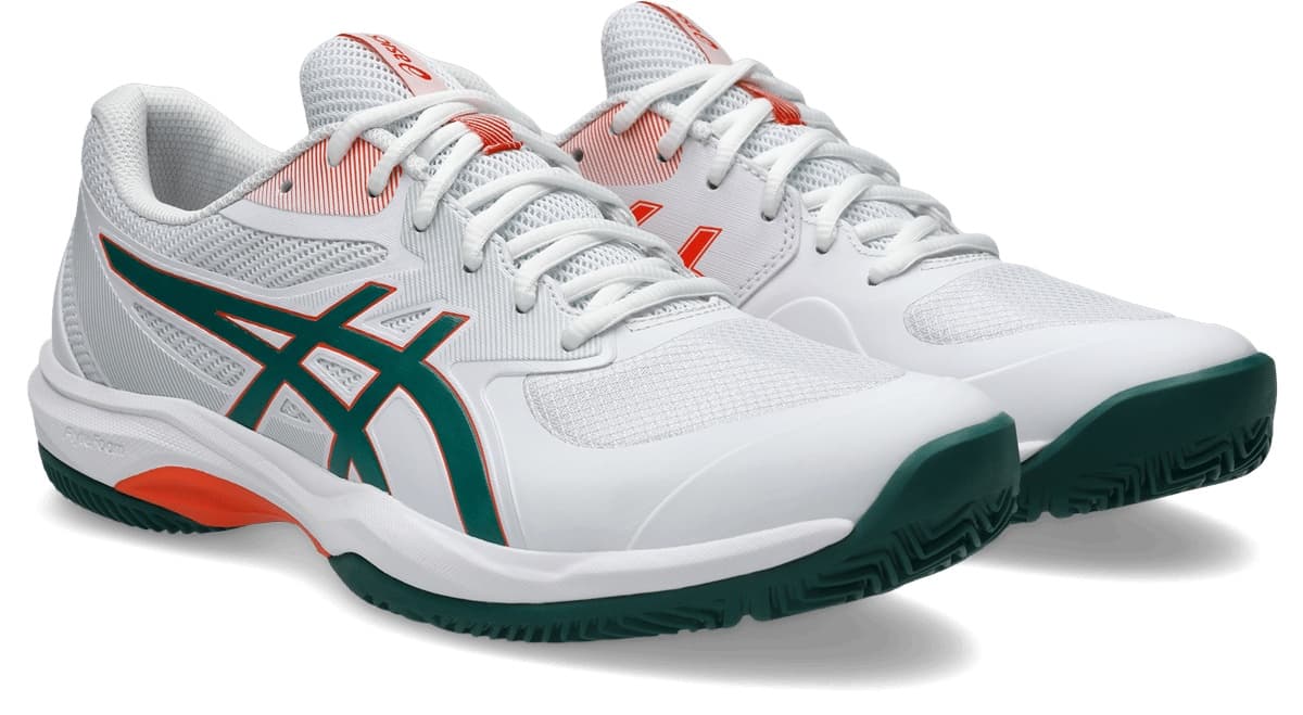 کفش پدل مردانه اسیکس – Asics GEL-CHALLENGER 15 – سفید/سبز — تصویر ۸