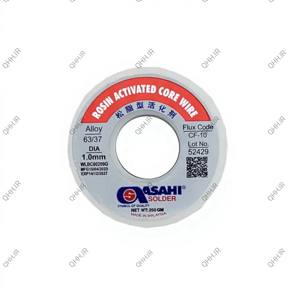 سیم قلع 1.0 میلیمتر ASAHI 250gr