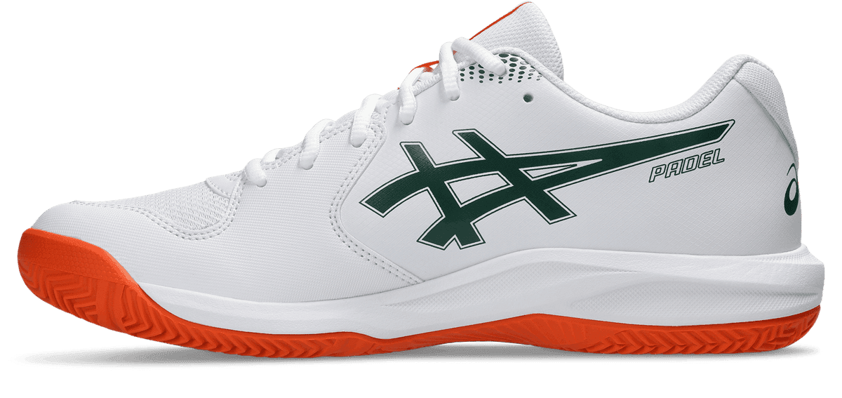 کفش پدل مردانه اسیکس – Asics Gel-Dedicate 9 – سفید/سبز — تصویر ۶
