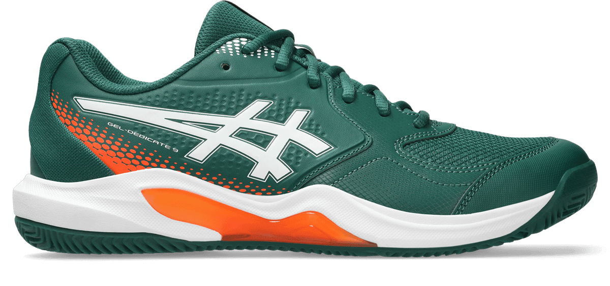 کفش پدل مردانه اسیکس – Asics Gel-Dedicate 9 – سبز — تصویر ۳