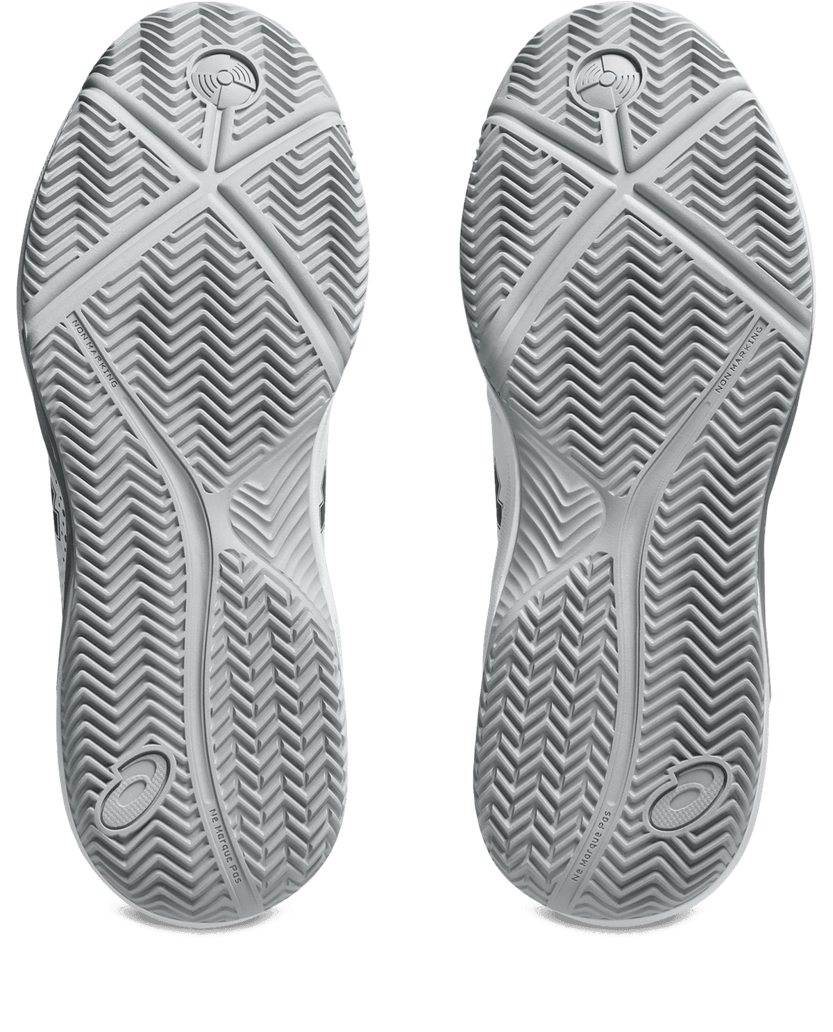 کفش پدل مردانه اسیکس – Asics Gel-Dedicate 9 – سفید/مشکی — تصویر ۴