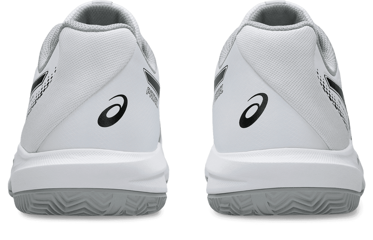 کفش پدل مردانه اسیکس – Asics Gel-Dedicate 9 – سفید/مشکی — تصویر ۶