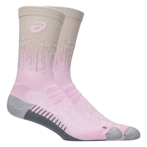 جوراب تنیس اسیکس ASICS Unisex Socks PERFORMANCE – کرم/صورتی — تصویر ۲