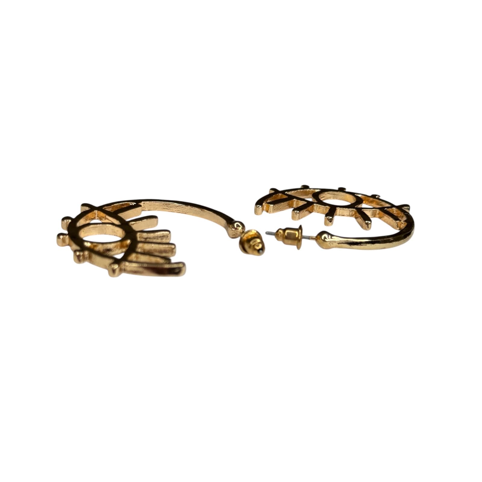 گوشواره زنانه مدل خورشید برند forever21 — تصویر ۲