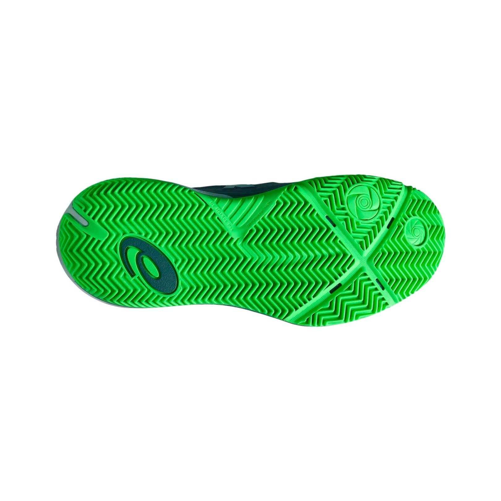 کفش پدل مردانه اسیکس Asics Gel Resolution X Padel – خاکستری/سبز — تصویر ۱۰