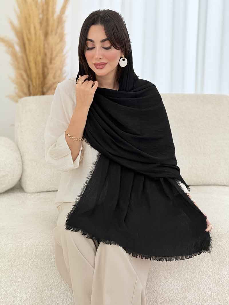 شال پلیسه دنیا کد 8176 — تصویر ۳